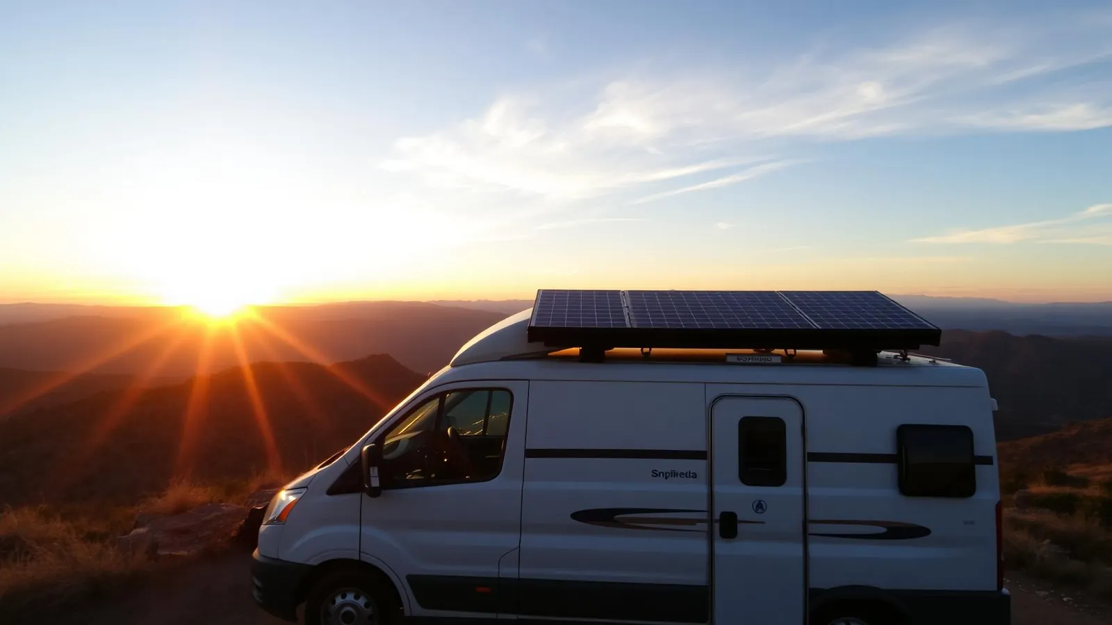 Capa Energia Solar para Motorhome